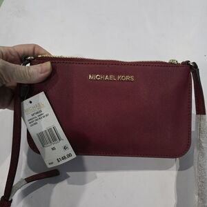 Michael Kors Red Crossbody Bag